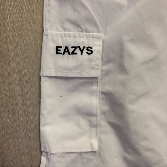 Eazy's White Cargo Pants - Picture 10 of 11